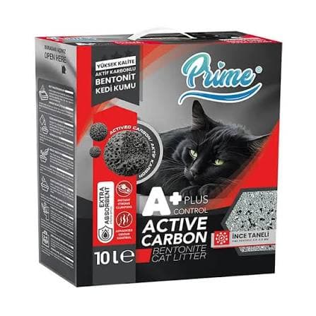 PRİME A+PLUSE ACTİVE CARBON KEDİ KUMU 10 LT
